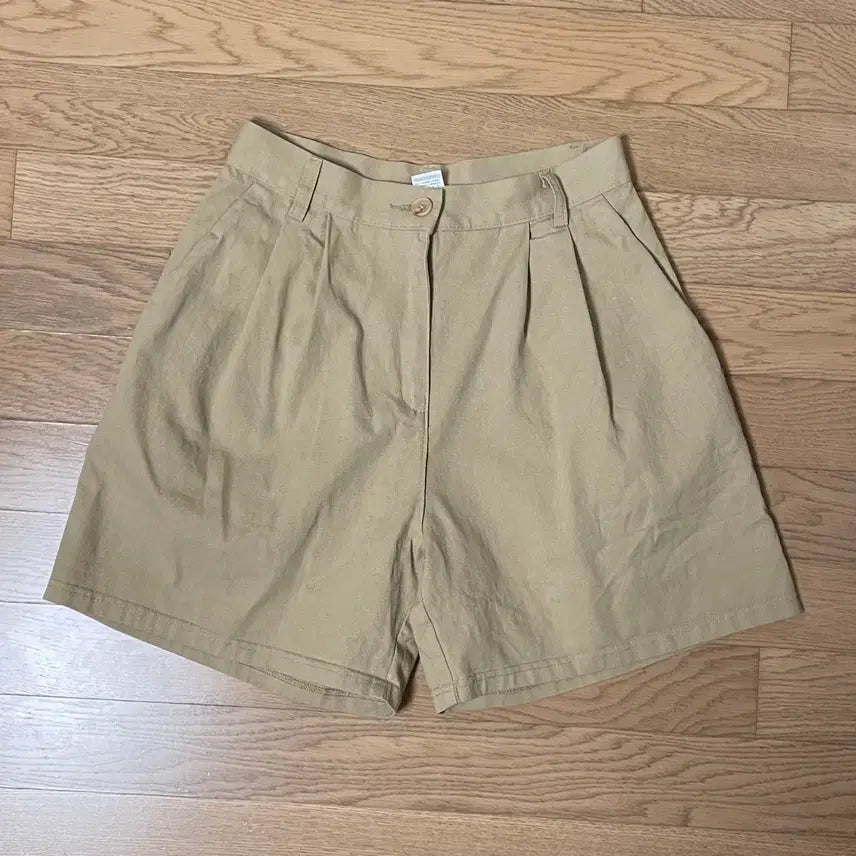 [BUNJANG] Raon Beige Cotton Shorts / M / 라온 raon 베이지 면 반바지 국내생산