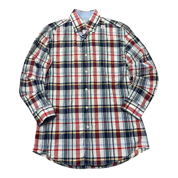 [BUNJANG] S.T. Dupont Classic Check Shirt / (바배) S.T 듀퐁 클래식 체크 셔츠