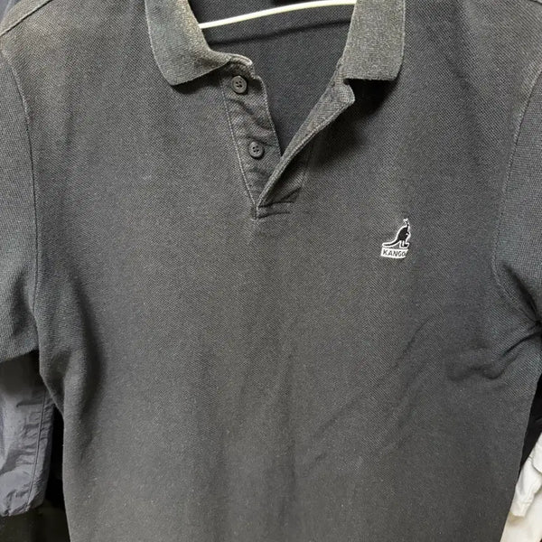 [BUNJANG] Kangol Logo Collar T-Shirt / [m] 캉골 카라티