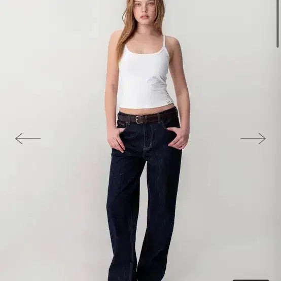 [BUNJANG] Glony Jane Jean Deep Blue XS / 글로니 제인진 딥블루 xs