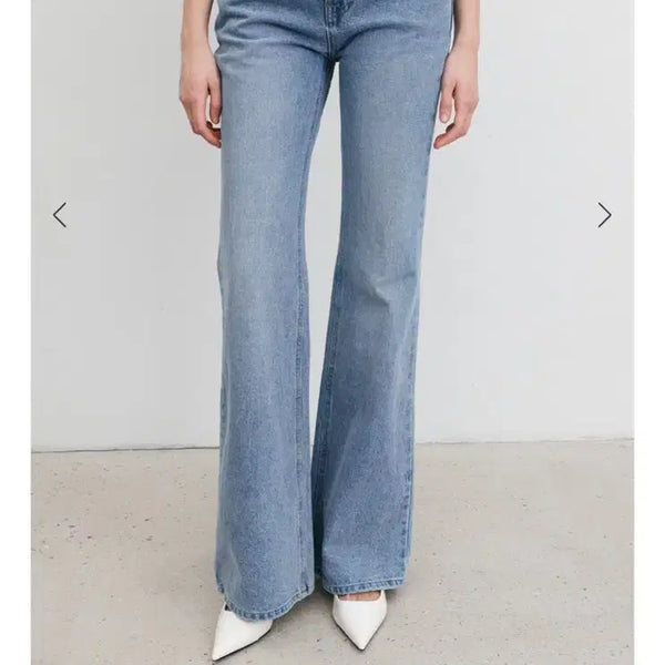[BUNJANG] BAU Bride & You Addie Bootcut Denim Pants / BAU 브라이드앤유 부츠컷 데님 팬츠
