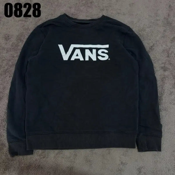 [BUNJANG] Vans Black Sweatshirt (Size S) / 반스 맨투맨 블랙s