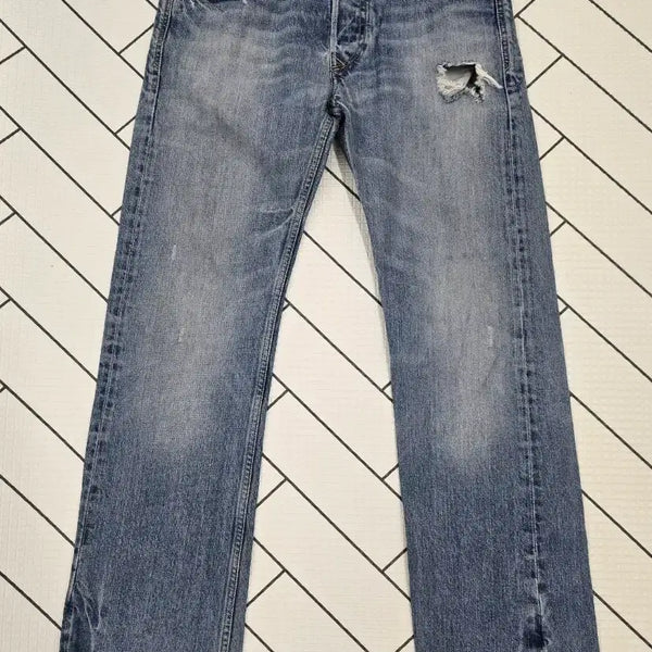 [BUNJANG] Diesel x Adidas Collaboration Denim Jeans / 디젤 x 아디다스 콜라보 정품 데님청바지.  싸이즈 32