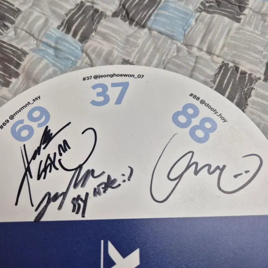 [BUNJANG] X-Tear Signed Fan / 신사용,와이푸,회사원 엑스티어 싸인부채