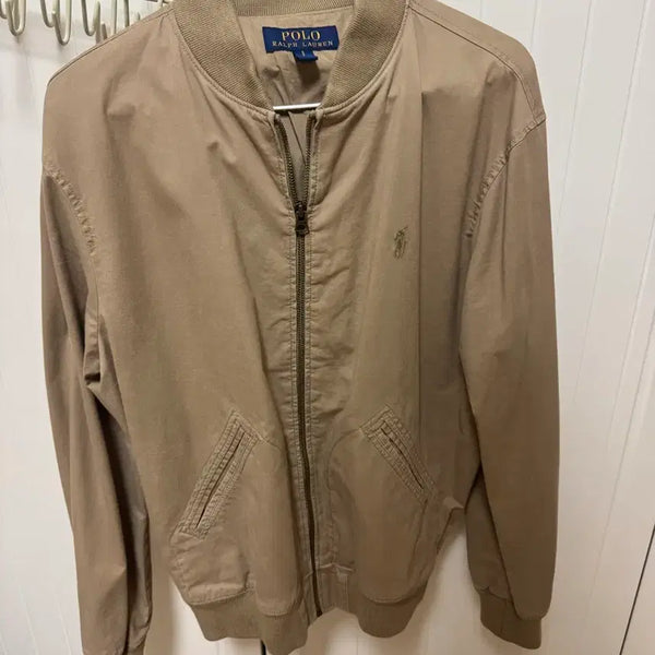 [BUNJANG] Polo Ralph Lauren Beige Blouson Jacket / 폴로자켓