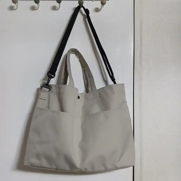 [BUNJANG] Muji Fabric Tote Bag Shoulder Bag / 무인양품 패브릭토트백 숄더백