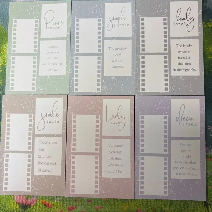 [BUNJANG] Diary Deco Sticker Memo Pad Set / 다이어리 꾸미기 소분 떡메 세트 다꾸 용품