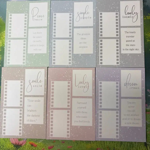 [BUNJANG] Diary Deco Sticker Memo Pad Set / 다이어리 꾸미기 소분 떡메 세트 다꾸 용품