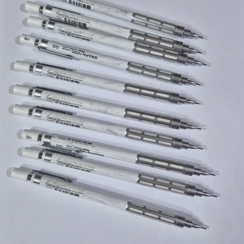 [BUNJANG] Pentel Graph 1000 Limited Edition 0.5 Marble White Mechanical Pencil / 그래프1000 리미티드 8 마블화이트