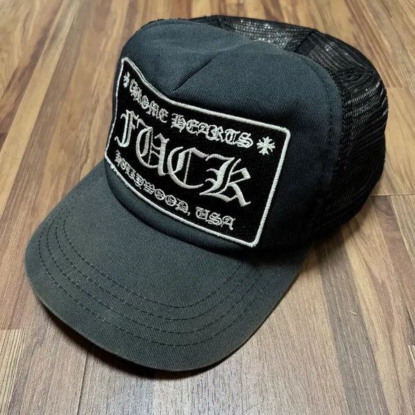 [BUNJANG] Chrome Hearts Hollywood Trucker Cap / 크롬하츠 fuck 퍽 할리우드 트러커 트러커캡 스냅백 메쉬캡 볼캡