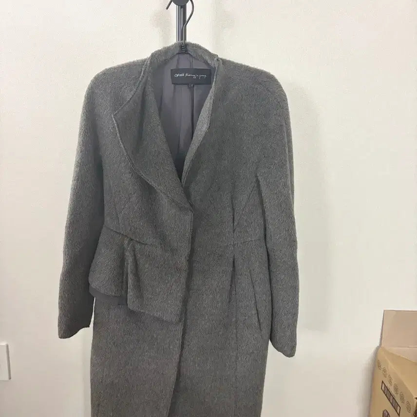 [BUNJANG] Obzee Alpaca Long Coat / 오브제(Obzee) 알파카 롱 코트 2