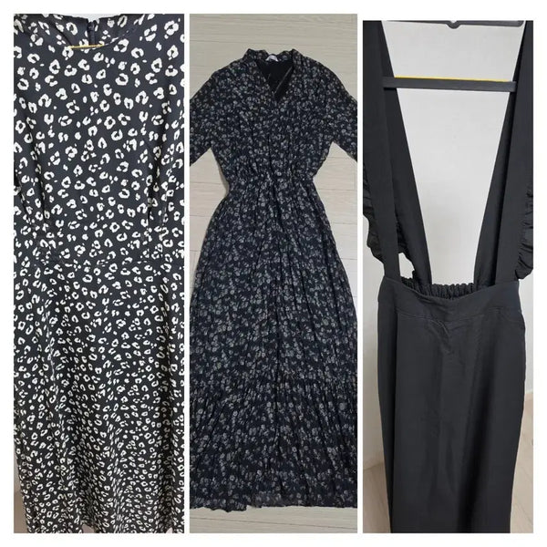 [BUNJANG] Women's 3-Piece Long Dress Set / 롱원피스 총 3개 세트