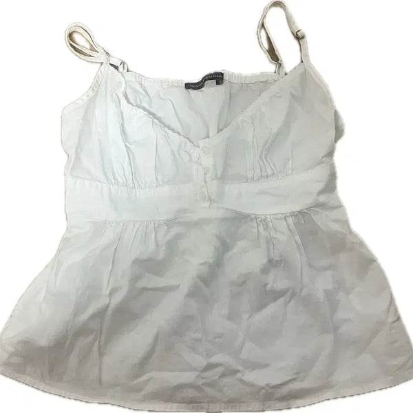 [BUNJANG] Brandy Melville Shirring Button Tank Top / 브랜디멜빌 나시