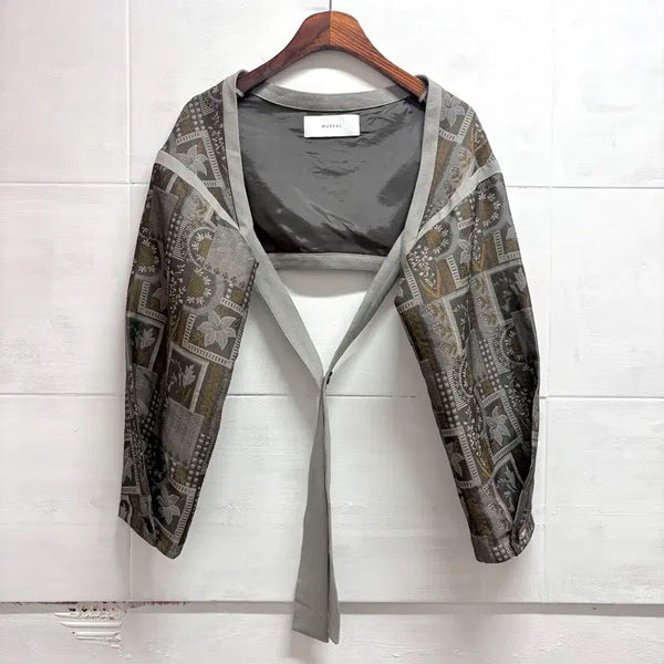 [BUNJANG] MURRAL Landscape Jacquard Bolero F / MURRAL 뮤랄 랜드스케이프 자카드 볼레로 F