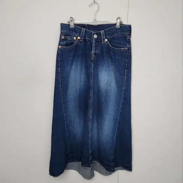 [BUNJANG] Levi's 951 Denim Skirt Size 30 / [LEVIS 리바이스] 30인치 여 951 청스커트 데님스커트