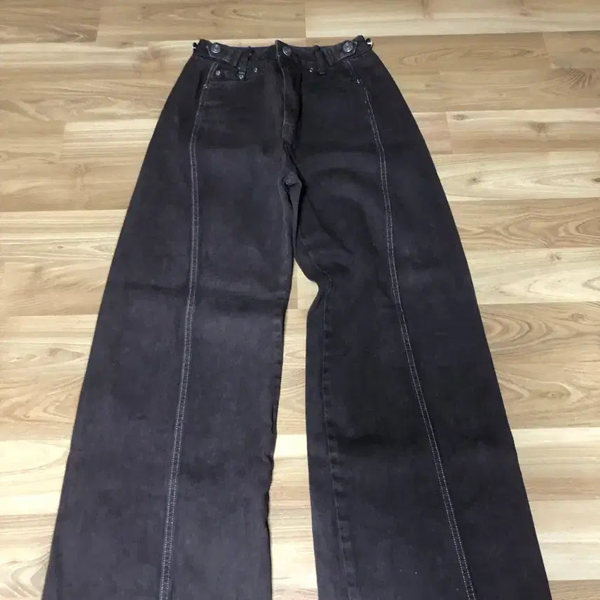 [BUNJANG] Yuse Brown Stitch Pants / Yuse 브라운 스티치 팬츠
