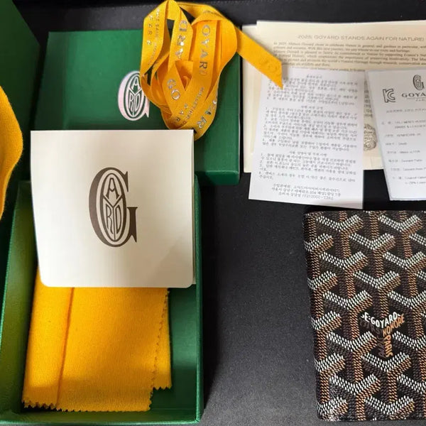 [BUNJANG] Goyard Saint Pierre Card Holder Black / 고야드 생피에르 카드홀더 블랙