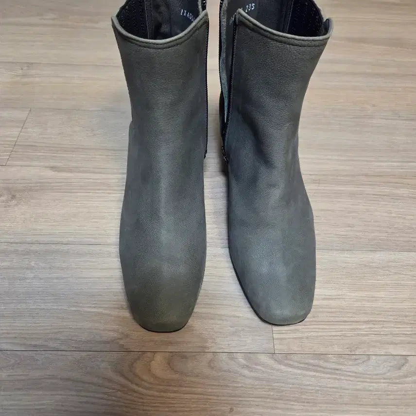 [BUNJANG] Gose Gray Ankle Boots / 고세 회색 앵클 부츠