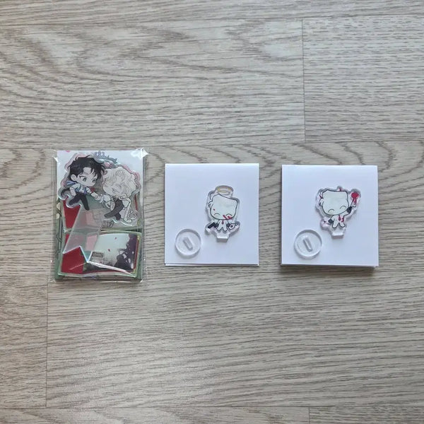 [BUNJANG] Rose and Champagne Mini Acrylic Lee Won Caesar / 장미와 샴페인 미니 아크릴 이원 카이사르