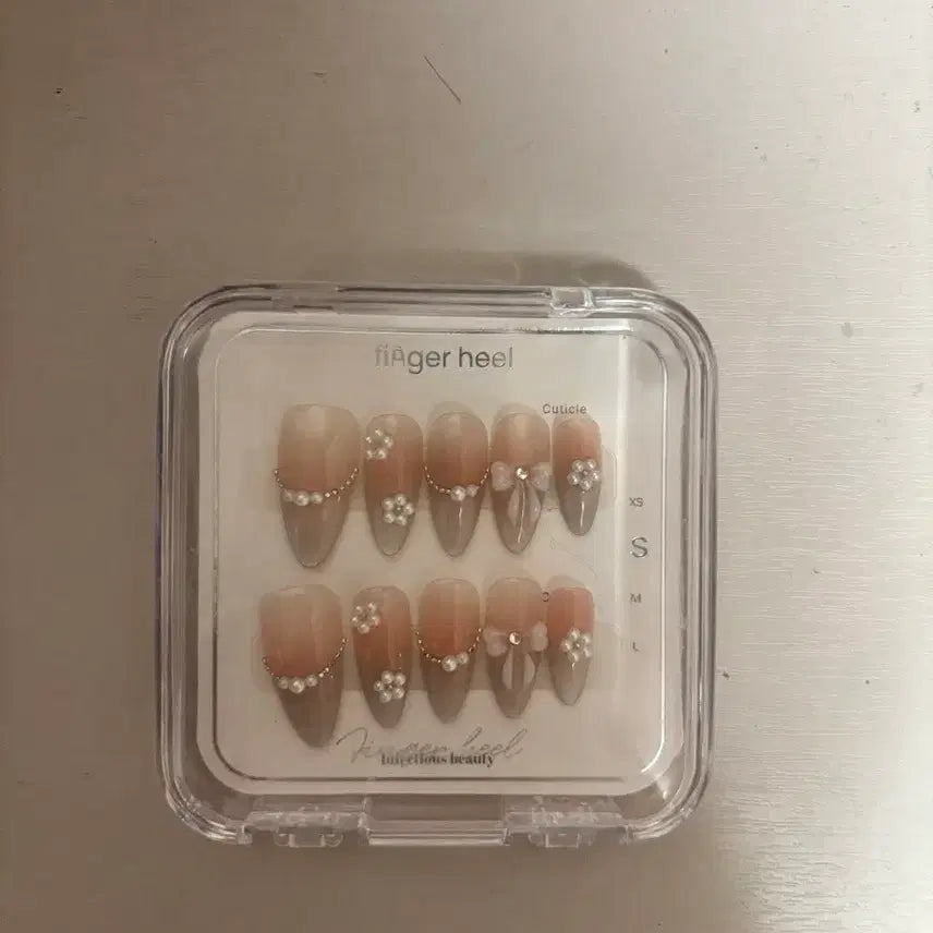 [BUNJANG] Fingerheal Nail Tips Size S / 핑거힐 네일팁 S사이즈
