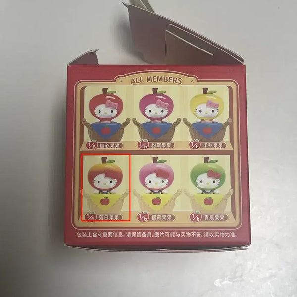 [BUNJANG] Sanrio Hello Kitty Apple Figure / 산리오 헬로키티 키티 사과 피규어