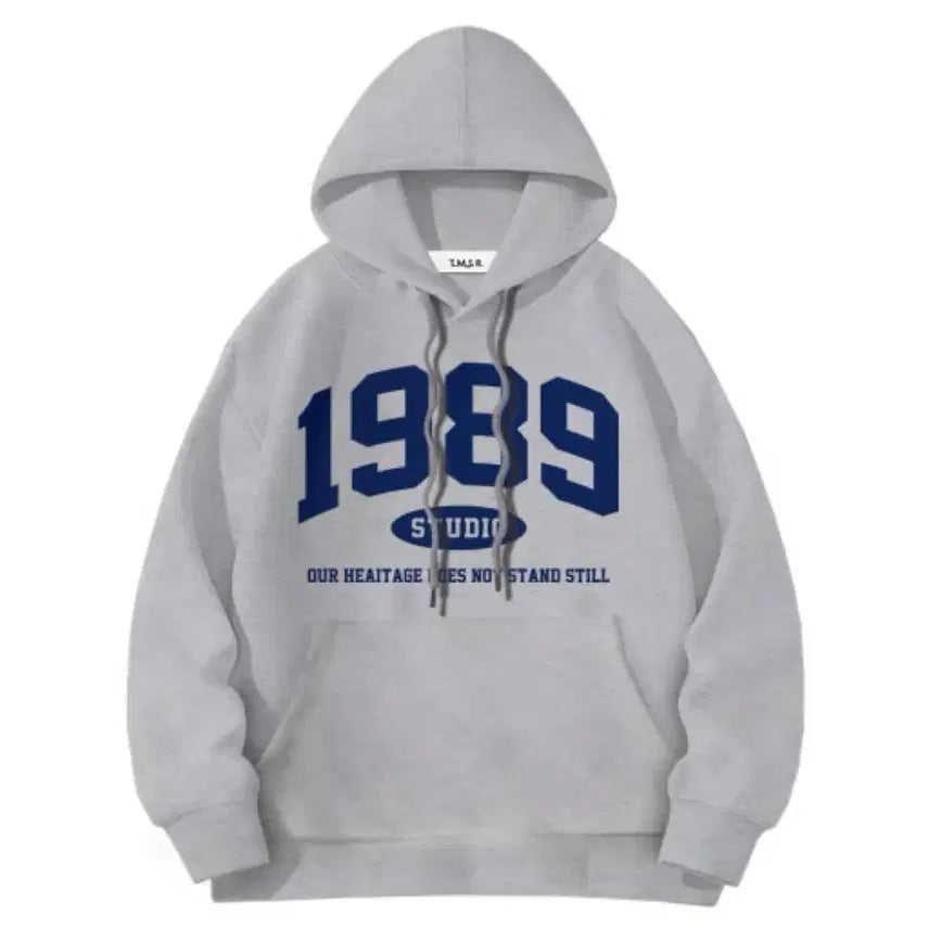 [BUNJANG] 1989 Studio Fleece Hoodie / 1989 그레이 후드티