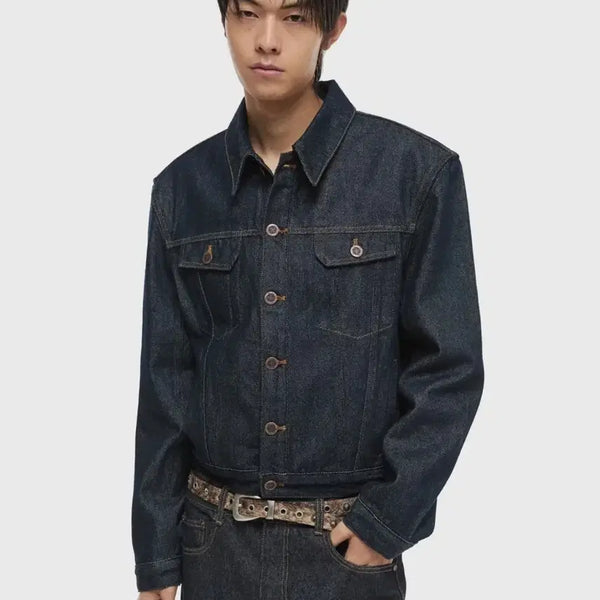 [BUNJANG] DNSR Legacy Denim Jacket Indigo / XL ) 디앤에스알 DNSR 레가시 데님 자켓 인디고