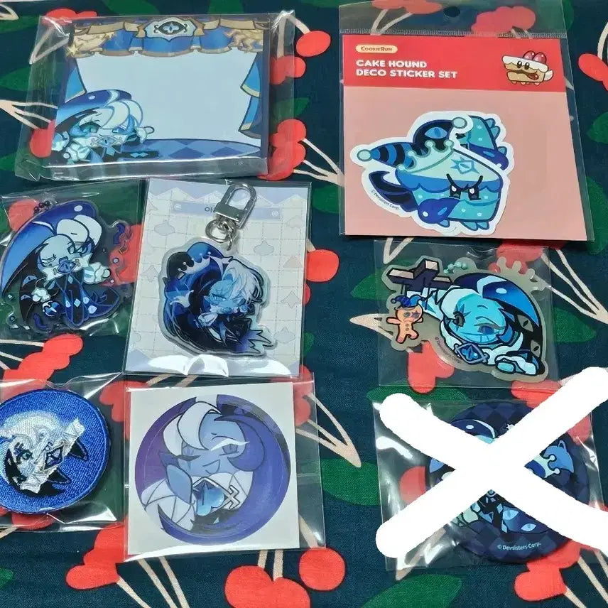 [BUNJANG] Shadow Milk Cookie Bundle Set / 쿠키런킹덤 쉐도우밀크 쿠키 공식, 비공식 굿즈 일괄
