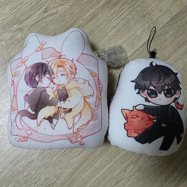 [BUNJANG] Lookism Cushion Keyring & Lee Rin Badge Bundle Set / 내스급 쿠션키링, 이린뱃지