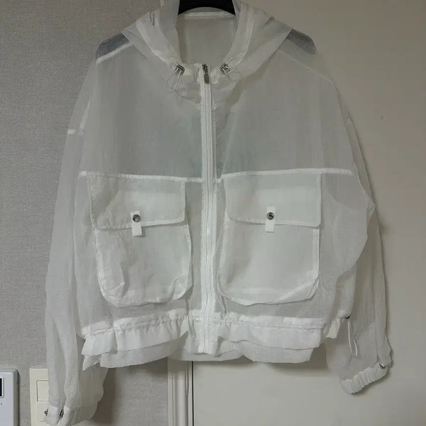 [BUNJANG] G-Cut Windbreaker Jacket / 지컷 바람막이 자켓