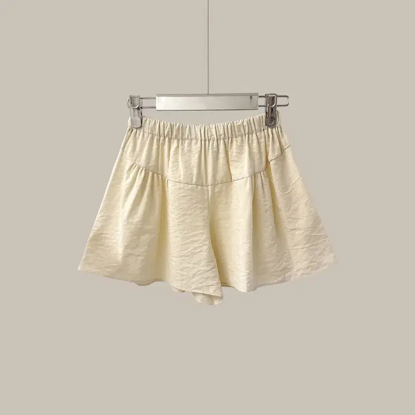 [BUNJANG] Basic Wide Short Banding Pants / 베이직 와이드 숏 밴딩 팬츠 (B1687)