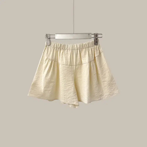 [BUNJANG] Basic Wide Short Banding Pants / 베이직 와이드 숏 밴딩 팬츠 (B1687)