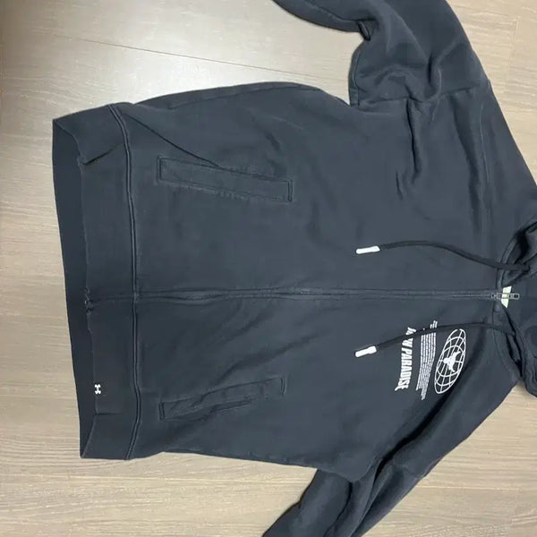 [BUNJANG] Under Armour Black Hoodie M / 언더아머 후드집업 블랙 m