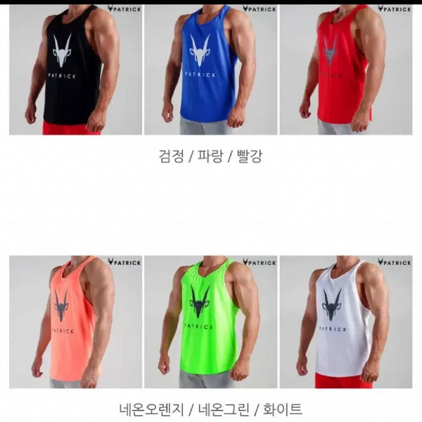 [BUNJANG] PATRICK Sleeveless Top 4-Color Bundle / 페트릭 PATRICK 민소매 나시 4종 압도본투윈프리덤올라잇hdex짐웨어