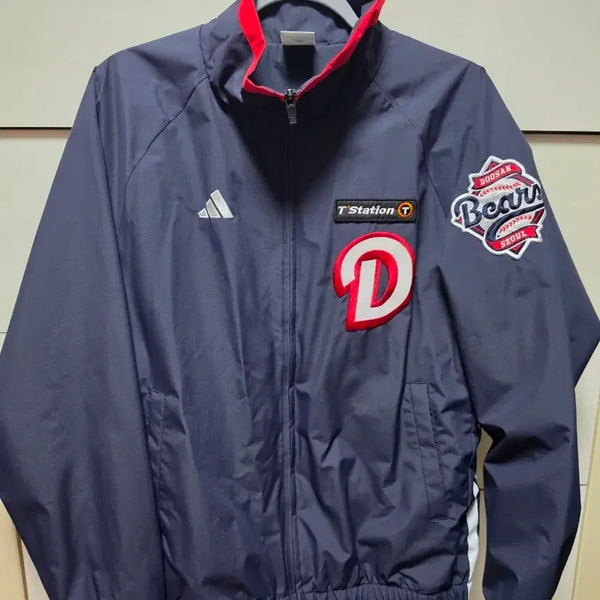 [BUNJANG] Doosan Bears Authentic Woven Jacket / 두산 어센틱 우븐 자켓 가을잠바