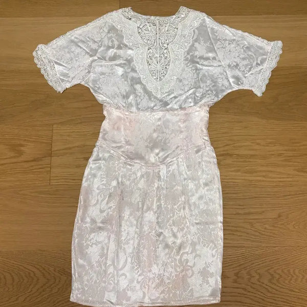 [BUNJANG] Jessica McClintock Gunne Sax Mini Dress / 제시카 맥클린톡 거니섹 극희귀 빈티지 드레스