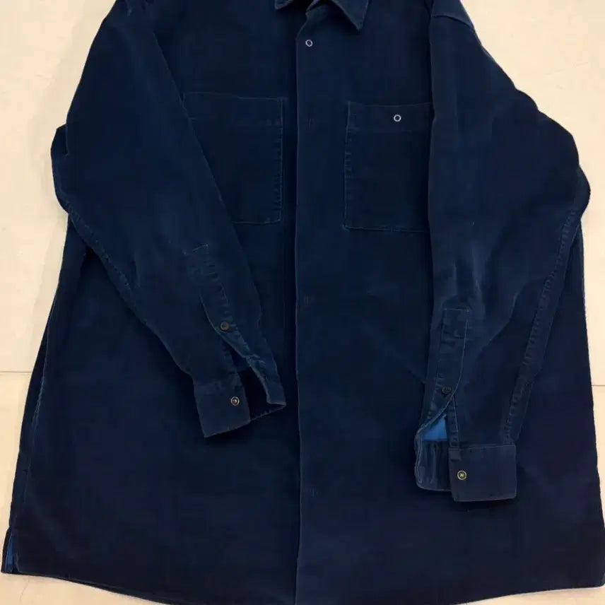 [BUNJANG] Acne Studios Oversized Corduroy Overshirt Navy / 아크네 스튜디오 오버사이즈 코듀로이 오버셔츠 네이비 46