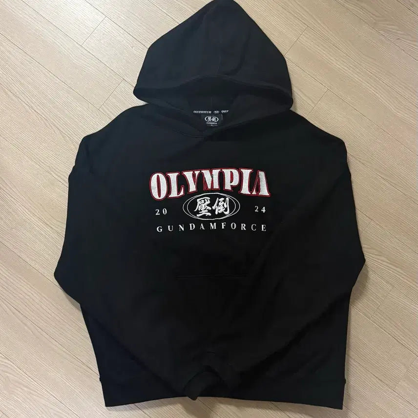 [BUNJANG] APDO Olympia Hoodie Black / 압도 올림피아 후드 (블랙)