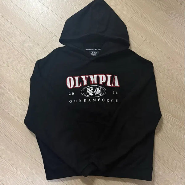 [BUNJANG] APDO Olympia Hoodie Black / 압도 올림피아 후드 (블랙)