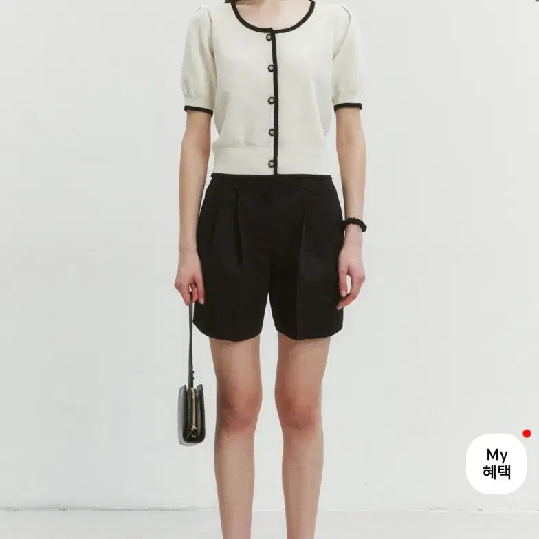 [BUNJANG] Dunst Puff Cardigan Ivory M / 던스트 퍼프 가디건 아이보리M