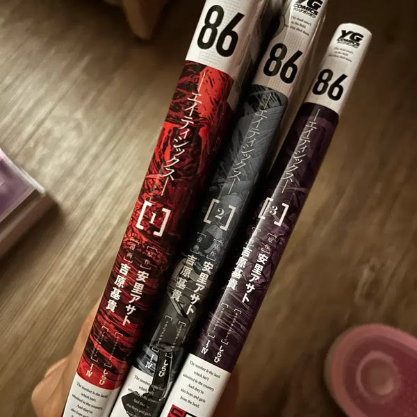 [BUNJANG] 86 - Eighty-Six - Original Manga Volumes 1-3 Complete Set / 에이티식스 만화 원서 1~3권 전권