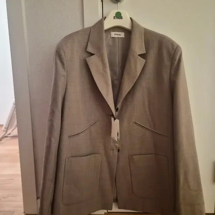 [BUNJANG] Ethos Beige Jacket / Ethos 재킷 베이지