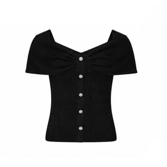 [BUNJANG] Lovemine Elia Knit Twinkle Black / [새상품] 러브민 엘리아 니트 트윙클블랙 LVM 그레이스유 더티스 더바넷 라벨르블랑 퍼제인 윤슬샵 샵리즈 미닛뮤트 클리시어
