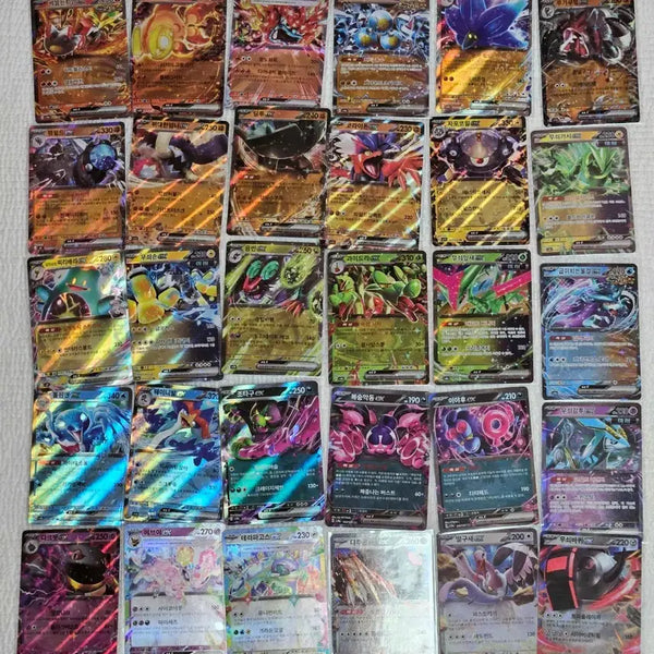 [BUNJANG] Pokemon EX Glitter Card Bundle Set (30 cards) / 포켓몬카드 EX 반짝이 30장 일괄
