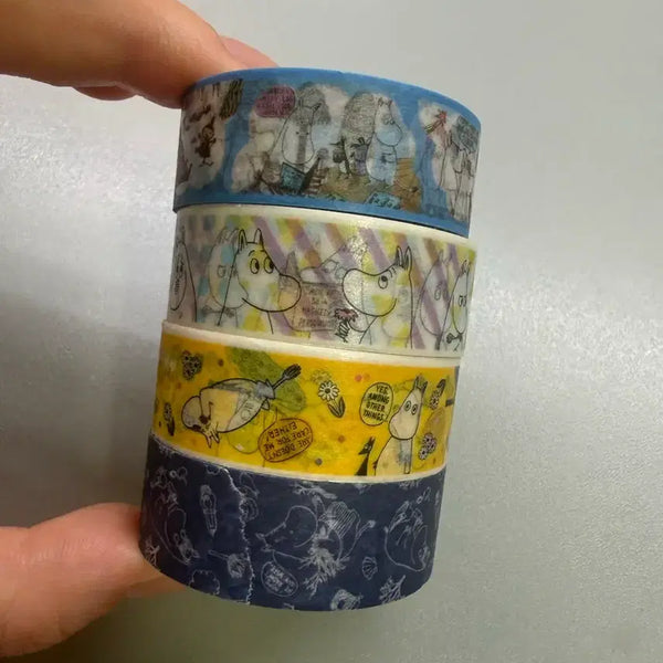 [BUNJANG] Moomin Masking Tape Set / 무민 마스킹테이프