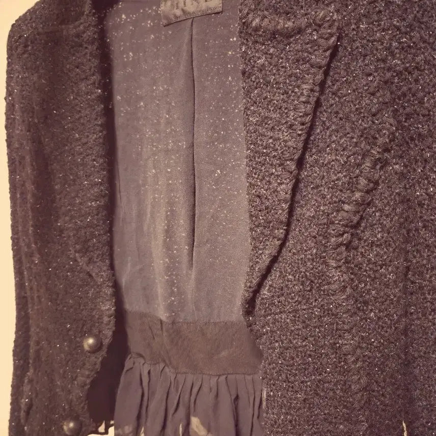 [BUNJANG] Mine Tweed Cardigan / 마인 트위드 가디건