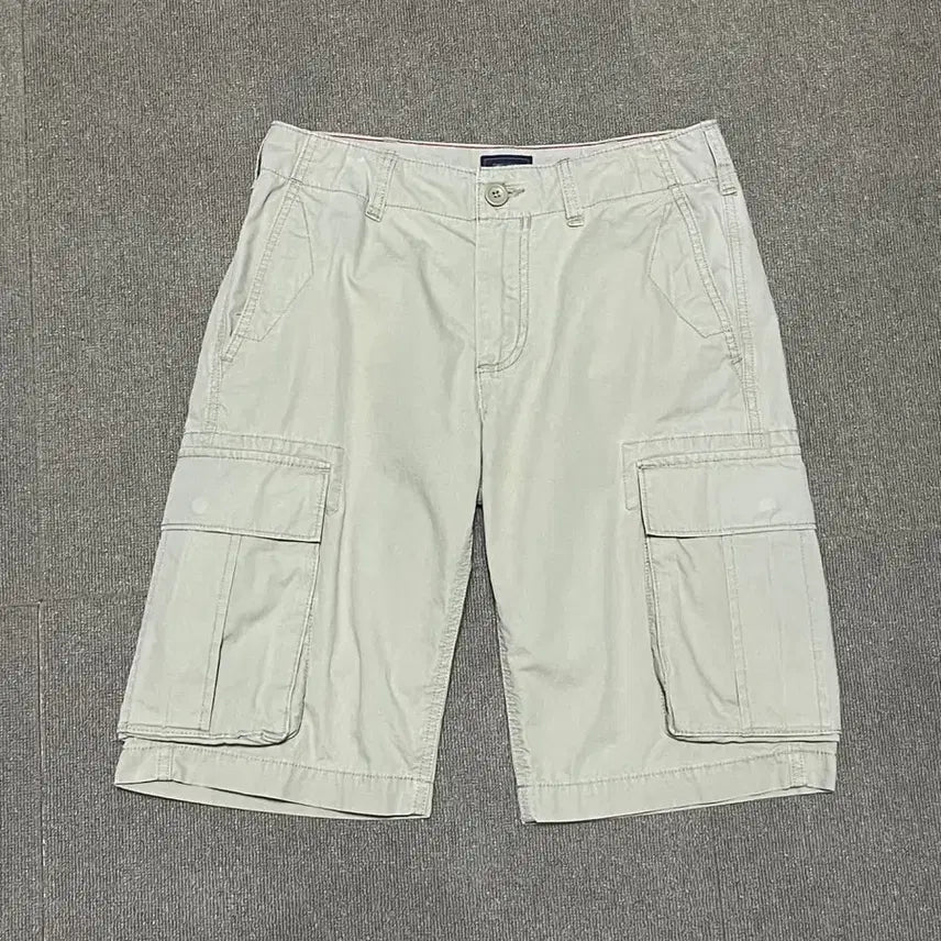 [BUNJANG] Gap Light Beige Cargo Half Pants (28 Inch) / 갭 라이트 베이지 카고 하프팬츠 28인치