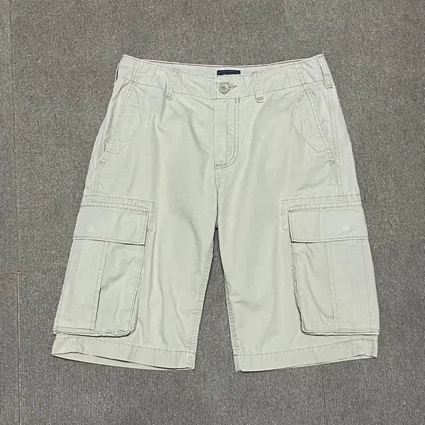 [BUNJANG] Gap Light Beige Cargo Half Pants (28 Inch) / 갭 라이트 베이지 카고 하프팬츠 28인치