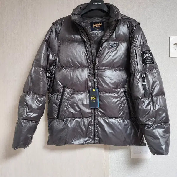 [BUNJANG] BOB Grey Padded Jacket / BOB  그레이 패딩.정품 새상품