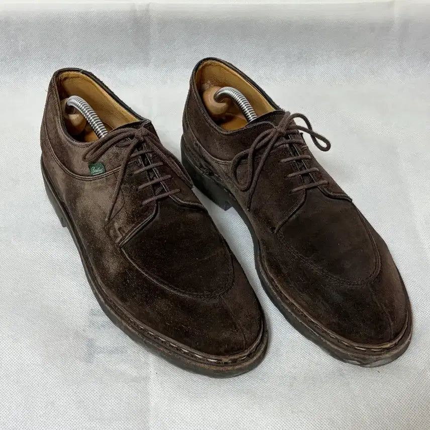 [BUNJANG] Paraboot Avignon Suede Loafers - Brown, Size 7.5 / 파라부트 스웨이드 아비뇽 브라운 7.5사이즈